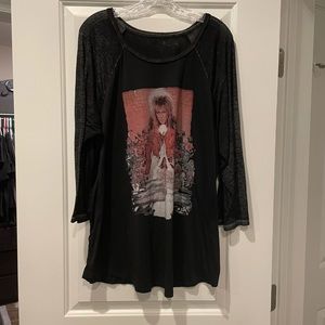 Labyrinth Torrid Long sleeve T-Shirt size 26/28